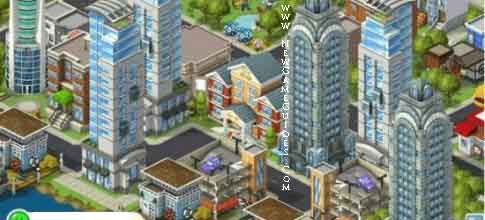 CityVille Facebook Game Layouts